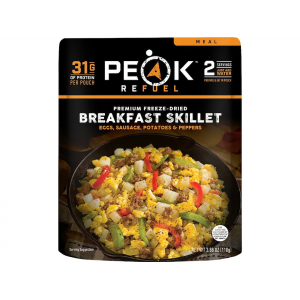 PEAK REFUEL Breakfast Skillet Freeze Dried Food 3.88 oz
