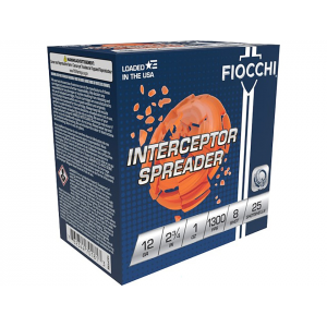 cchi Exacta Interceptor Spreader 12 Gauge 2-3/4 #8 Lead Shot 1 Oz Box Of 25 Ammo