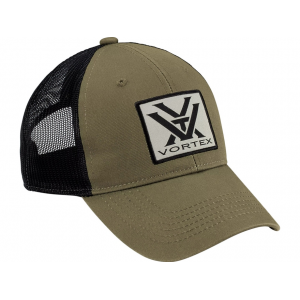 Vortex Optics Mens Patch Logo Hat Olive - Vortex Optics