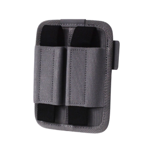 Savior Equipment Double Pistol Magazine Pouch Polyester Gray - Savior Equipment