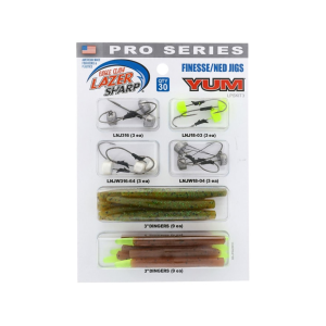 Eagle Claw Lazer Sharp Pro Series Avid Finesse/Ned Jig Lure Kit - Eagle Claw