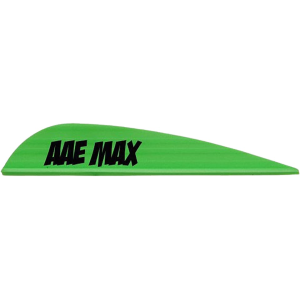 AAE Max Stealth Vanes Arrow Fletching Bright Green 50PK - Aae Archery