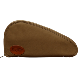 MIDWAYUSA Deluxe Cotton Canvas Pistol Case Large Dark Khaki