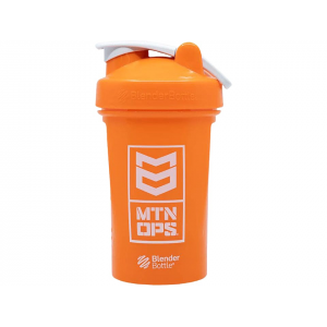 MTN OPS Shorty Crusher Blender Bottle Orange