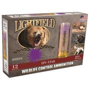 784268817609 LIGHTFIELD Wildlife Control Less Lethal 12 Gauge Rubber Slug 2-3/4" 75 Grain Box Of 5 784268817609 703936