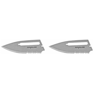 Havalon REDI EDC Partially Serrated Knife Replacement Blades AUS-8 Stainless 2PK - Havalon Knives