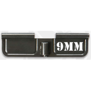 Battle Arms Caliber Engraved AR-15 Ejection Port Cover 9mm Aluminum Black - Battle Arms