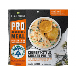 ReadyWise Outdoor Pro Meal Homestyle Classic Chicken Pot Pie Freeze Dried Food - Readywise