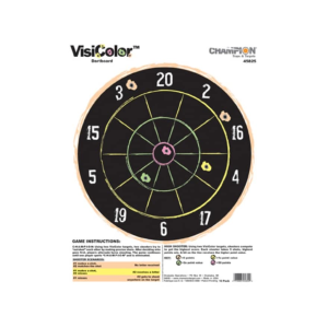 Champion VisiColor Dartboard Target 11" x 14" Paper 10PK