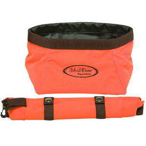 Mud River Renegade Collapsible Dog Bowl Orange - Mud River