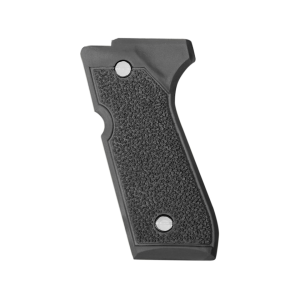 ERGO XTR Grip Panels for Beretta 92, M9 Hard Rubber Black - Ergo