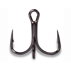 Mustad KVD Elite Triple Grip Short 2x Hook #1/0 Black Nickel 11PK - Mustad
