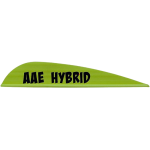AAE Hybrid 26 Vanes Arrow Fletching Yellow 50PK - Aae Archery