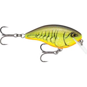 RAPALA Ott's Garage (OG) Big Rocco 6 Crankbait Chartreuse Rootbeer Crawdad