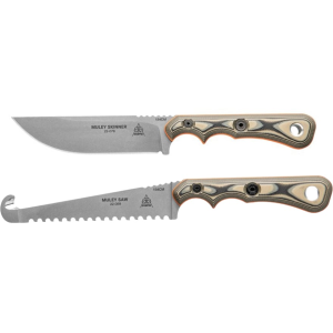 TOPS Knives Muley Fixed Blade Knife and Saw Combo with Kydex Sheath - Tops Knives