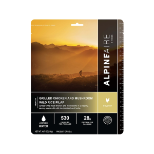 ALPINEAIRE Grilled Chicken and Mushroom Wild Rice Pilaf Freeze Dried Food