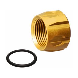 Strike Industries Enhanced Pistol Thread Protector 9mm 1/2"-28 Thread Aluminum Titan - Strike Industries