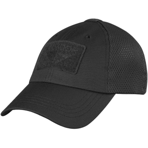 Condor Men's Mesh Tactical Hat Black One Size Fits Most