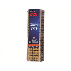  Clean-22 Subsonic 22LR 40 Grain Round Nose Box Of 100 Ammo
