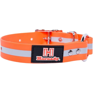 Hornady Hunt Dog Collar Reflective Orange Large /XL - Hornady