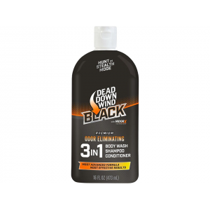 Dead Down Wind Black Premium 3-in-1 Body Wash/Shampoo/Conditioner- 16oz - Dead Down Wind