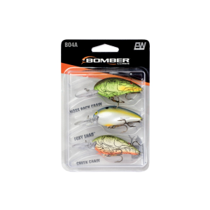 Bomber 3 Pack Crankbait Assorted - Bomber