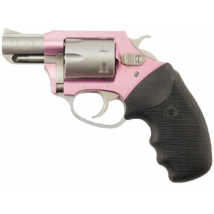 CHARTER Arms Pink Lady Rimfire 22 Winchester Magnum Rimfire (wmr) Revolver 2" Stainless Barrel 6 Round Black Grip