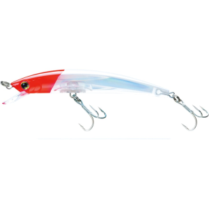 Yo-Zuri Crystal 3D Minnow Floating Jerkbait 5.25 Red Head