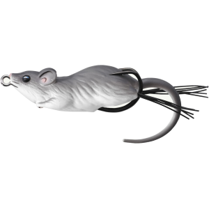 LIVETARGET Mouse Walking 2.25" Topwater Gray/White - Livetarget