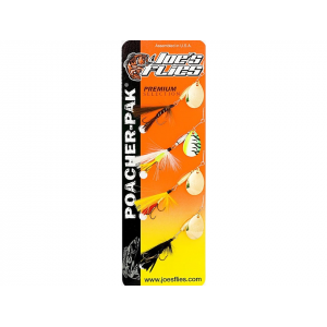 Joe's Flies Hot For Trout Super Striker Elite Multi Pack Inline Spinner 1/4oz Assorted
