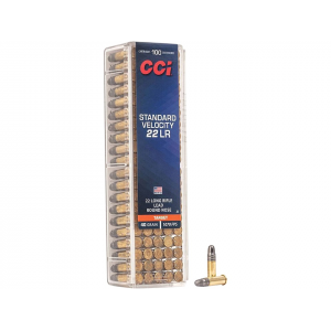  Standard Velocity 22LR 40 Grain Round Nose Box Of 100 Ammo
