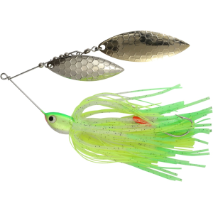 Northland Reed Runner Magnum Double Willow Spinnerbait 3/4oz Sunfish Nickel/Gold