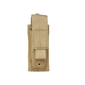 BLACKHAWK! S.T.R.I.K.E. MOLLE Single Pistol Magazine Pouch Nylon Coyote Tan - Blackhawk!