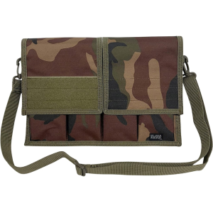 MidwayUSA AR-15 and AK-47 4 Magazine Pouch Woodland Camo - Midwayusa