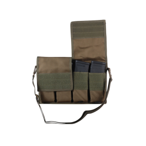 MidwayUSA AR-15 and AK-47 4 Magazine Pouch Olive Drab - Midwayusa