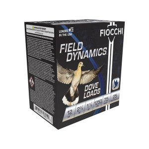 cchi Game & Target 12 Gauge 2-3/4 #7-1/2 Lead Shot 1-1/8 Oz Box Of 25 Ammo