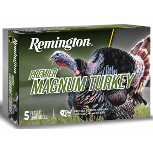 REMINGTON Premier Magnum Turkey 12 Gauge Ammo 3" #6 Copper Plated Lead Shot 2 Oz Box Of 5