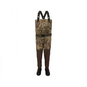 DRAKE Men's Eqwader 1600 Gram Insulated Breathable Boot Foot Chest Waders Realtree Max-7 XL 14