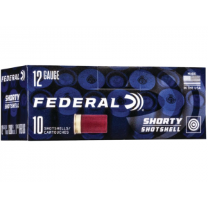 FEDERAL Shorty Shotshell 12 Gauge Rifled Slug 1-3/4" 1oz Box Of 10