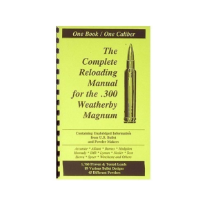 Loadbooks USA 300 Weatherby Magnum Reloading Manual - Loadbooks Usa