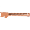 ZEV Match Grade Barrel G17, Dimpled, Bronze - - BBL-17-D-BRZ