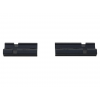 Weaver Stevens-Springfield 83, 85 Aluminum Detachable Side Mount Scope Base, Black - 48402