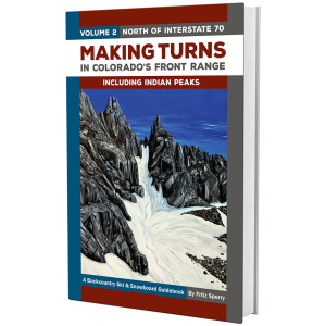 Giterdun Publishing Making Turns in Colorado's Front Range Volume 2 - North of I-70 - 2nd Edition by Fritz Sperry