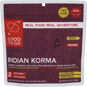 Good to Go 2 Serv Indian Veg Korma