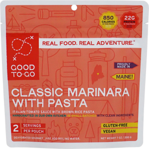 Good To Go 2 Serv Classic Marinara With Pasta