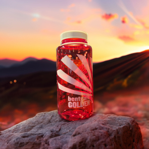 Bentgate Bentgate 30th Anniversary Nalgene 32oz WM Logo Bottle Sunburst Red/White