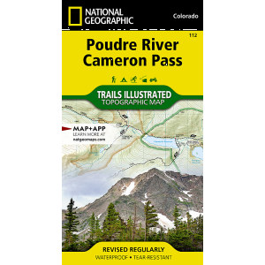 Trails Illustrated Trails Illustrated 112 Poudre River, Cameron Pass