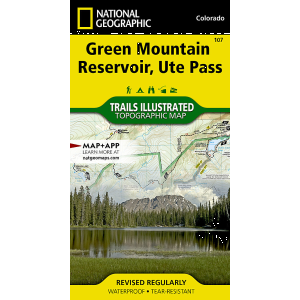 Trails Illustrated Trails Illustrated 107 Green Mountain Reservoir, Ute Pass