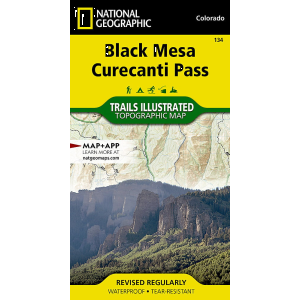Trails Illustrated Trails Illustrated 134 Black Mesa, Curecanti Pass