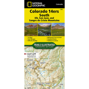 Trails Illustrated Trails Illustrated 1303 Colorado 14ers South [San Juan, Elk, and Sangre de Cristo Mountains]